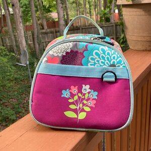 Hanna Andersson purple floral lunchbox